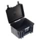 OUTDOOR resväska i svart 250x175x155 mm med vadderade delare Volume: 6,6 L Model: 2000/B/RPD